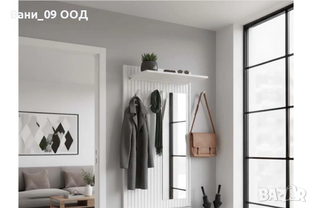 Закачалка-пано за антре с огледало, снимка 2 - Закачалки - 54726786