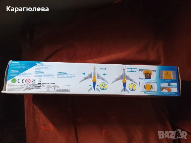 Сглобяем интерактивен детски самолет модел Airbus A380, снимка 3 - Други - 54979938