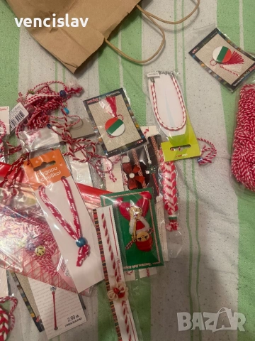 Мартеници- голямо количество, снимка 3 - Декорация за дома - 53476946