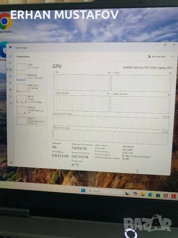 Геймърски лаптоп rtx 5060, снимка 5 - Лаптопи за работа - 54629355
