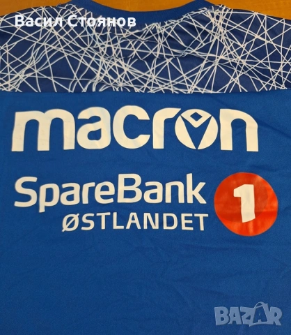 Стабек /Норвегия/ Stabaek Macron Training T-shirt  - размер М , снимка 8 - Фен артикули - 49175959