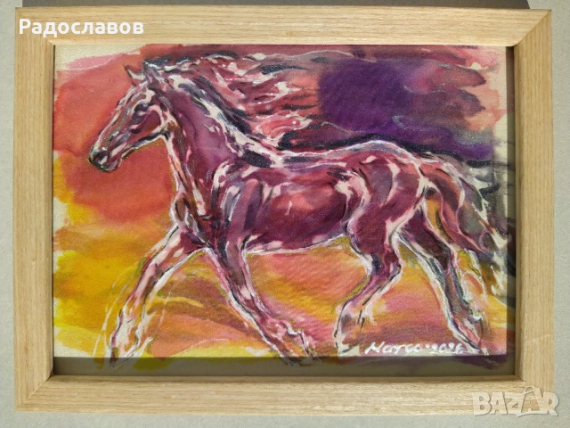 ''Конче'' 3 / картина, оригинал /, снимка 4 - Картини - 54115861