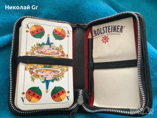 Карти за игра в отличен състояние 48 броя  Пинокъл