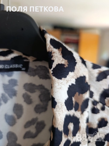 Риза леопардов принт, снимка 4 - Ризи - 54262477