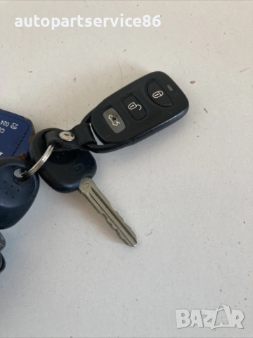 Контактен ключ/ключалка за запалване с 2 ключа за Hyundai Sonata 2.0 CRDi (2009), снимка 3 - Части - 54333853