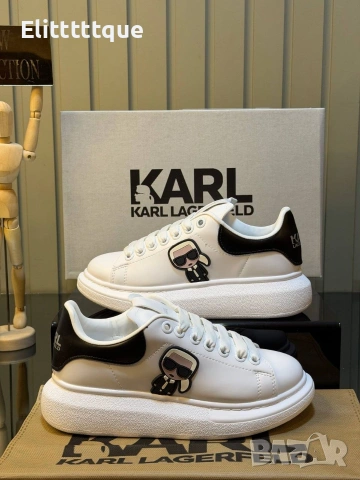 дамски кецове Karl legenfeld , снимка 5 - Маратонки - 54968861