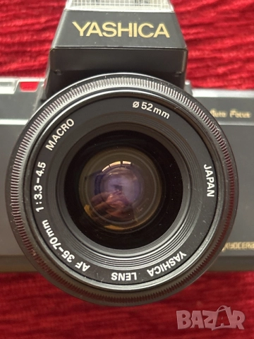 фотоапарат Yashica 230 AF с обектив 35-701:3,3-4,5 52мм, снимка 6 - Фотоапарати - 55257124