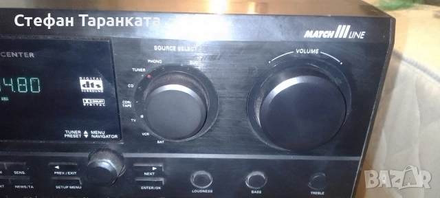 усилвател със радио тунер Phillips , снимка 4 - Ресийвъри, усилватели, смесителни пултове - 54009182