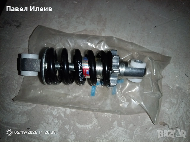 Заден амортисьор за велосипед с пружина и газов, снимка 2 - Велосипеди - 54606351