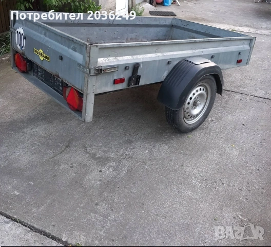 Ремарке Humbaur с чисто нов под- нов внос от Германия, снимка 3 - Ремаркета - 54587705