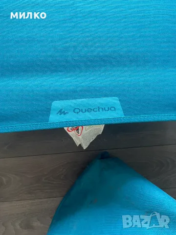 QUECHUA  ПОХОДНО ЛЕГЛО ЗА КЪМПИНГ BASIC, 60 СМ, 1-МЕСТНО, снимка 3 - Къмпинг мебели - 55397265