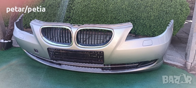Предна броня БМВ Е60 Е61 оборудвана , снимка 2 - Части - 54318204
