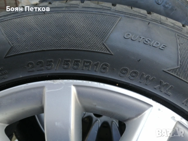 джанти с гуми 16 цола, снимка 4 - Гуми и джанти - 54330831