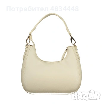 Дамска чанта полумесец Valentino Brixton – Цвят Екрю / Слонова кост, снимка 3 - Чанти - 54633450