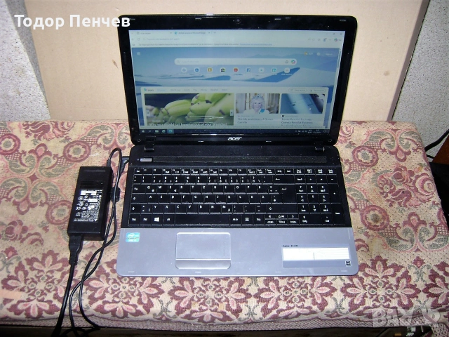 Acer Aspire E1-571 - Core i3, 6 GB RAM, 500 GB HDD, зарядно, батерия, снимка 2 - Лаптопи за дома - 55066635