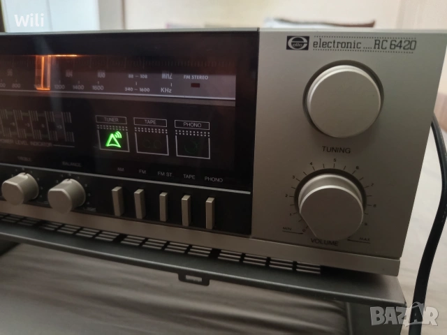 Vintage Elit Electronik R 6420 ресивър 1975 г., снимка 4 - Аудиосистеми - 55262175