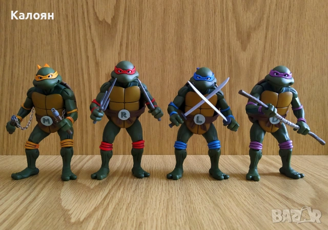 Екшън фигури NECA TMNT / Костенурките Нинджа, снимка 2 - Колекции - 54563328