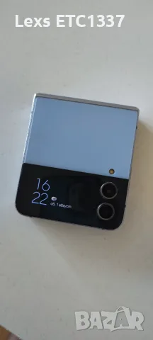 Samsung Galaxy Flip4 256gb Cream Blue, снимка 2 - Samsung - 55502678
