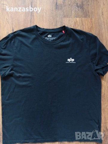 Alpha Industries - мъжка тениска р-р XXL, снимка 4 - Тениски - 54215891