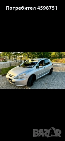 Peugeot 307 1.6 клима, снимка 3 - Автомобили и джипове - 54240417