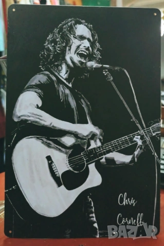 Chris Cornell-метална табела(плакет)