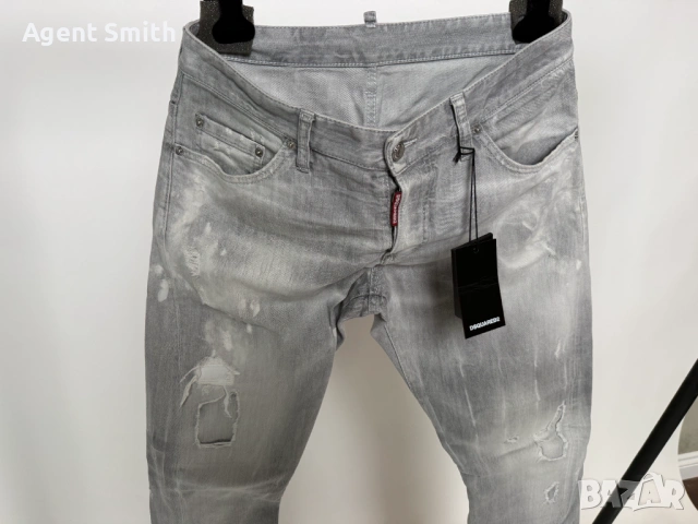 Дънки Dsquared2 размер 48, снимка 5 - Дънки - 54488589