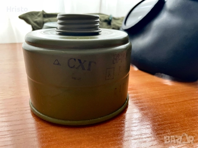 Противогаз с ДВА филтъра ПГ-1, снимка 6 - Антикварни и старинни предмети - 54030011