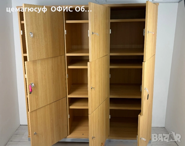 Висококачествен Шкаф с Врати и Заключване – Идеален за Офис или Дом, снимка 3 - Етажерки - 54431752