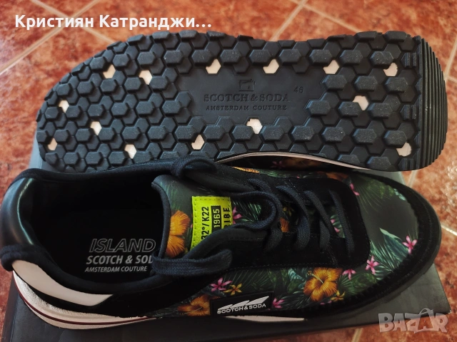 Нови кецове Scotch & soda 46 немер, снимка 5 - Кецове - 54724201