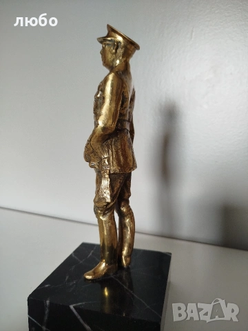 БРОНЗОВА СТАТУЯ-СКЛУПТУРА ФРАНКО , снимка 8 - Антикварни и старинни предмети - 53960063