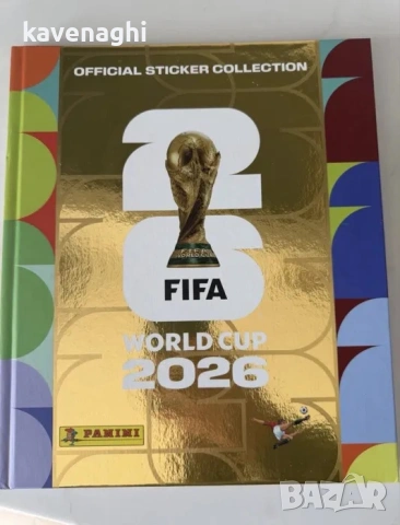 Продавам: Panini WORLD CUP 2026 албум твърди корици Special Gold Edition, снимка 2 - Колекции - 54868715