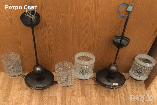 Комплект медни полилеи