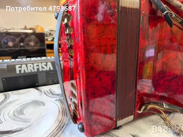 Акордеон Велтмайстер Стела 40 баса, снимка 11 - Акордеони - 54585096