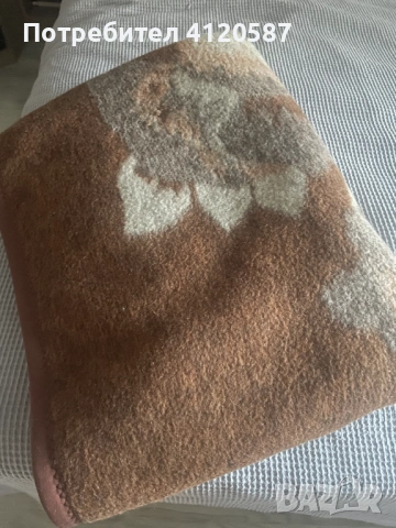 Вълнени одеяла 2 броя, размер 150/220