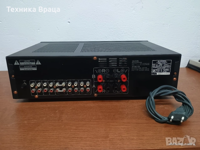 Pioneer A-335 в перфектно техническо и много добро външно състояние., снимка 11 - Ресийвъри, усилватели, смесителни пултове - 54578161