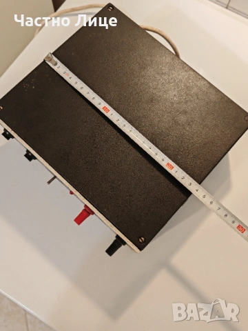 Български Стабилизиран Токоизправител  ТЕС 13-5-НТ , снимка 5 - Мрежови адаптери - 54185424