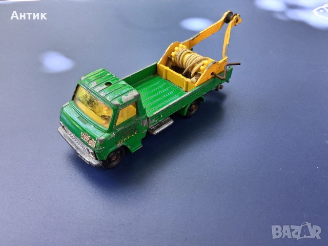 Старо Метално Камионче Влекач Made in Germany, снимка 4 - Колекции - 54847566