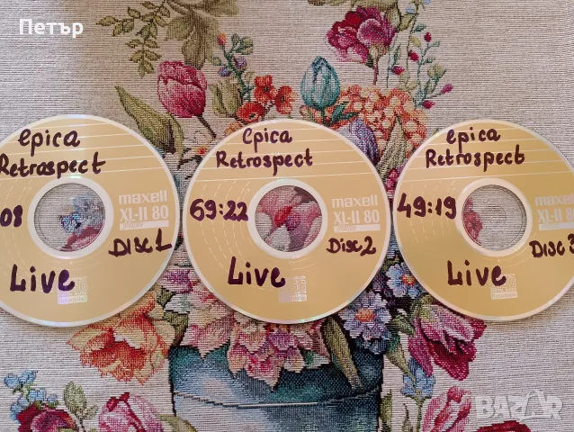 Продавам пул от 3 CD на Epica-Retrospect, снимка 2 - CD дискове - 55503398