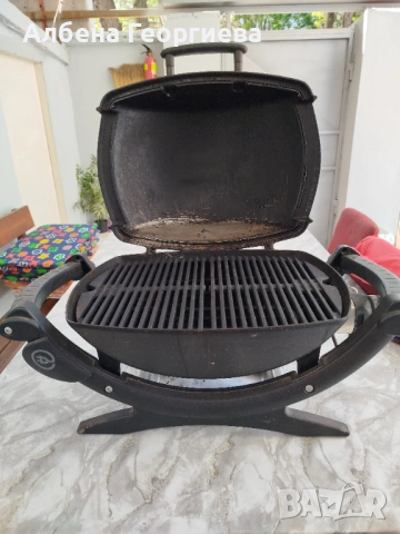 Електрическо барбекю WEBER  - 2200 W, снимка 8 - Барбекюта - 54595342
