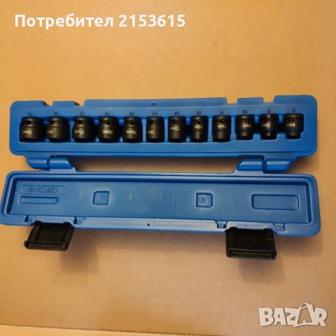Cornwell Tools 12 части къси 3/8 6стенни вложки камъни комплект 8 - 19mm, снимка 3 - Гедорета - 54873709