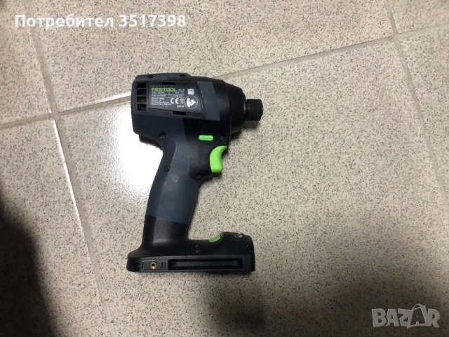 Импакт Festool, снимка 8 - Винтоверти - 53956827