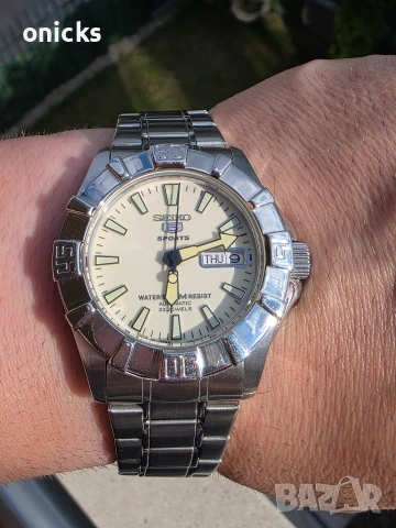 Seiko 5 Sports Dial Full Lume Automatic, снимка 10 - Мъжки - 55223906
