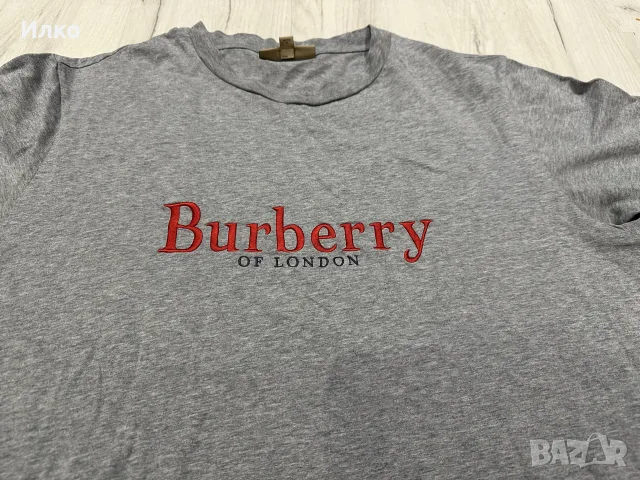 Мъжка тениска Burberry , снимка 2 - Тениски - 55336968