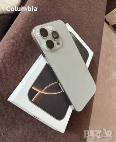 iPhone 16 pro 256gb, Natural Titanium, снимка 5 - Apple iPhone - 53611597