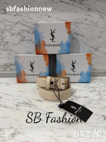 Ysl колан естествена кожа в кутия, снимка 3 - Колани - 54570227
