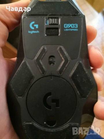 Мишка Logiteck G903, снимка 2 - Клавиатури и мишки - 43690202