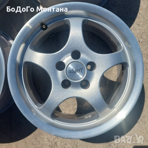 Алуминиеви джанти Aluett | 15" | 7J | ET35 | 5×100 |, снимка 2 - Гуми и джанти - 54412062