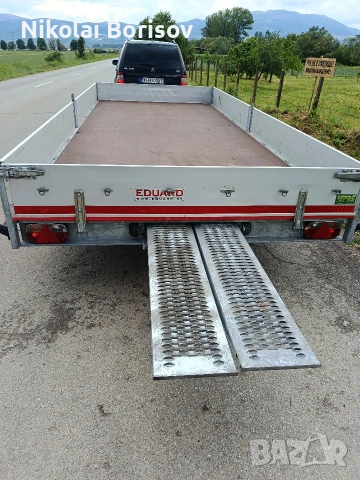 Ремарке Платформа Eduard P4 3000 кг, снимка 6 - Ремаркета - 54653287