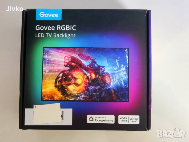 Govee H6168 TV LED Backlight RGBIC задна светлина за телевизор 55-65