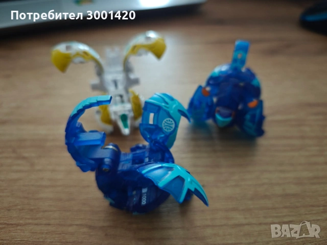 Бакуган топчета - Spin Master Bakugan 3 бр, снимка 9 - Фигурки - 54835825